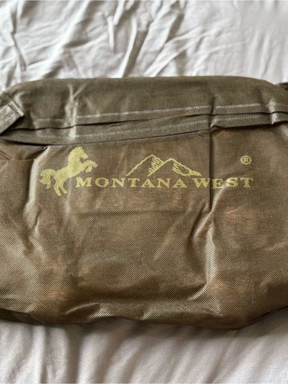 NWT Montana West Tote Purse Cow Embroidered Flower Brown Cream Faux Leather Bag - Picture 15 of 16
